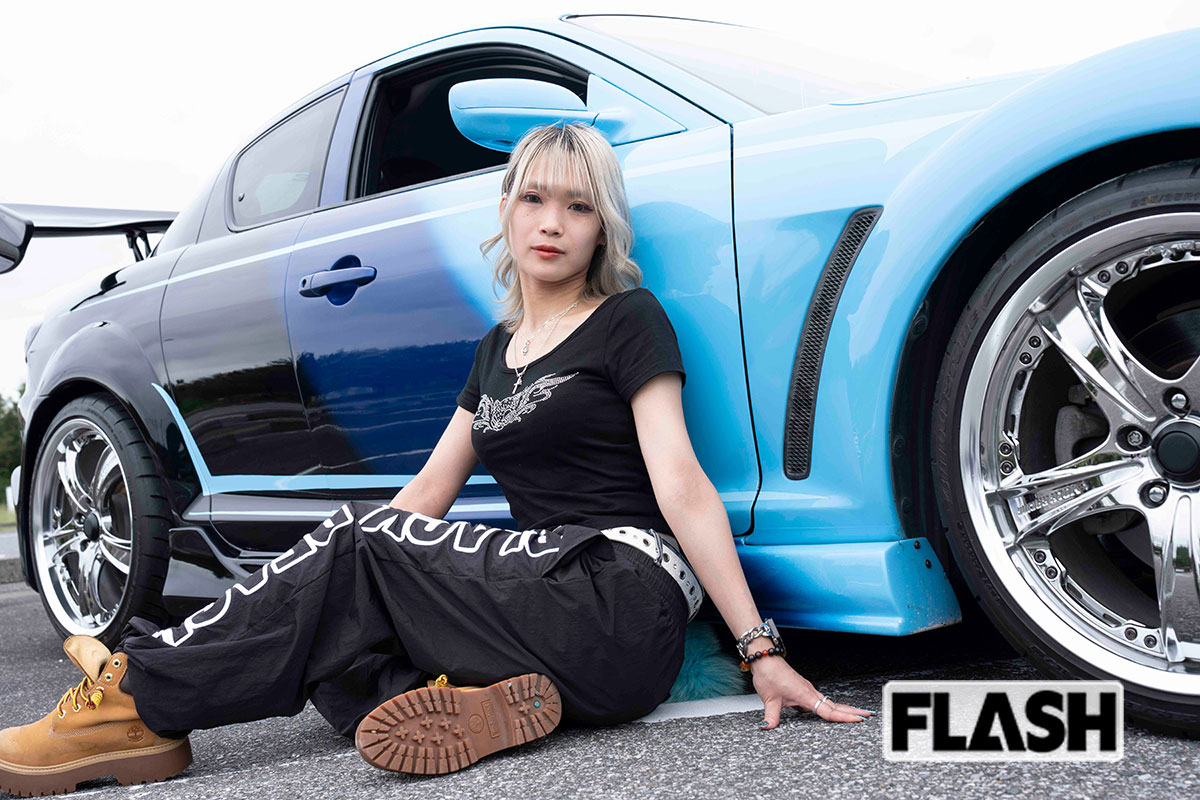 Misaさんは映画『ワイルド・スピードX3 TOKYO DRIFT』でヒロイン・ニーラの愛車であるマツダRX-8のオーナーだ（写真・木村哲夫）