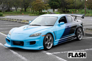 完全な劇中仕様に戻す費用は「車2台分」映画『ワイスピ』登場のマツダRX-8を購入した女性オーナーの“葛藤”