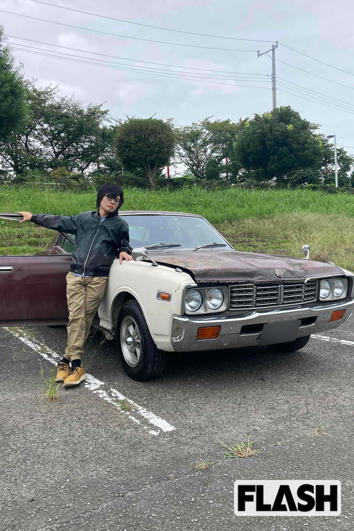 廃車同然から復活『今際の国のアリス』で大破したセドリック330型を2年半かけて修復したオーナーの執念「あの世から引きずり戻してきた！」
