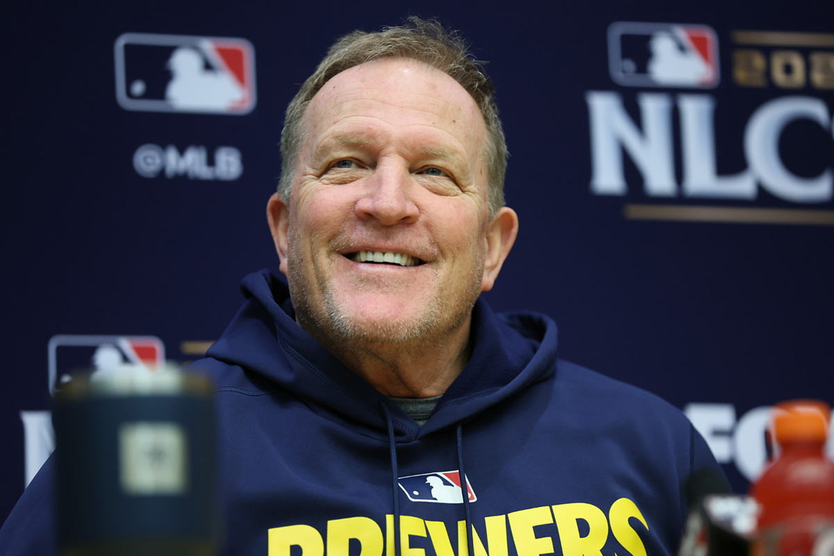 ドジャースを追い詰めるブルワーズのパット・マーフィー監督（写真・共同通信）
