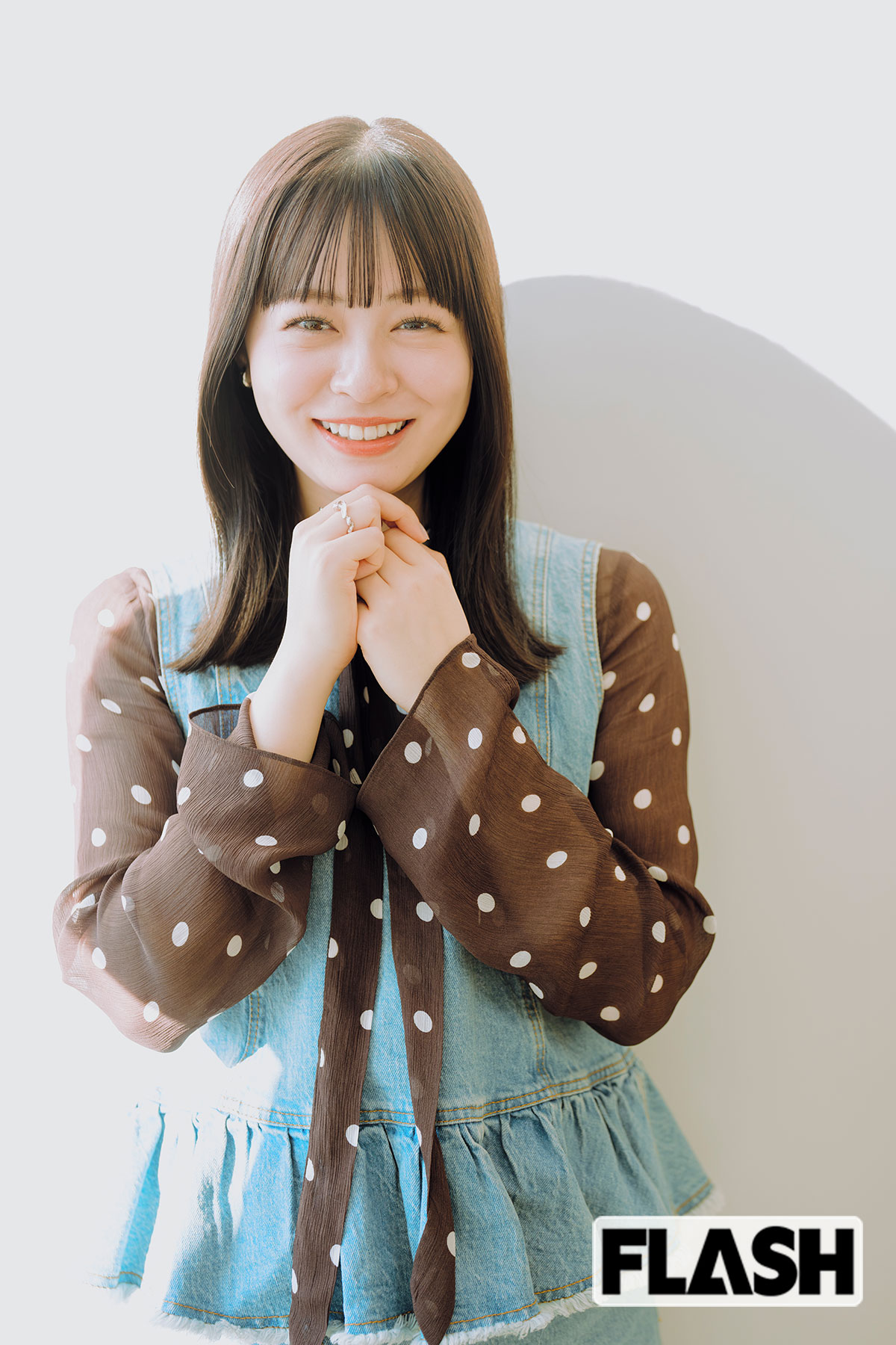 莉子は一部で“りこめい”と呼ばれるほど畑芽育と親交が深い（写真・木村哲夫）
