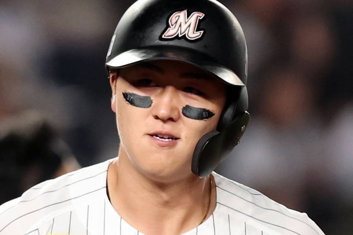 今季“大覚醒”ロッテ・山口航輝の元アイドル妻が「行くたびにかっこいい」夫…
