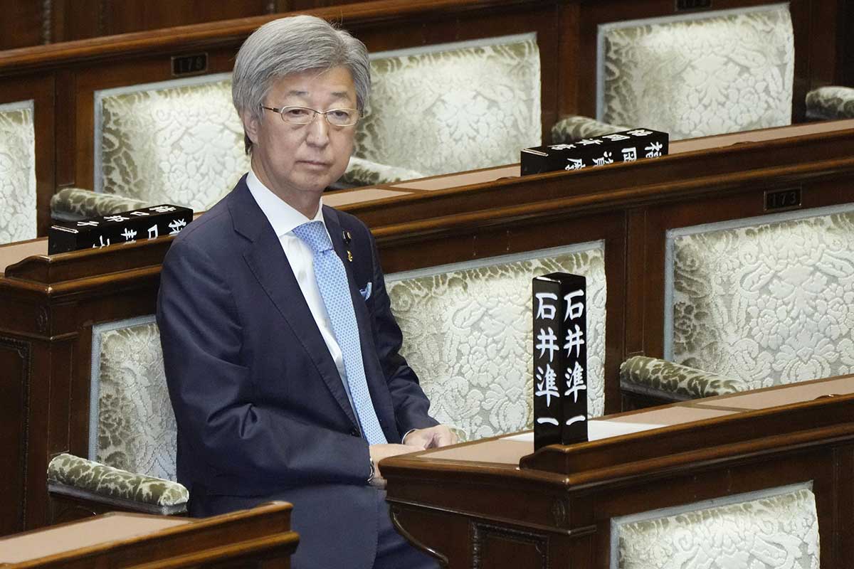 自民・石井前参院幹事長、“後任”質疑中にまさかの離席…更迭人事への不満で…
