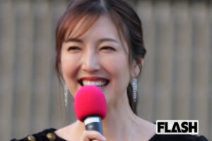 元フジ小澤陽子、競馬場で見せたさすがの進行ぶり…ファッションブランドも立…