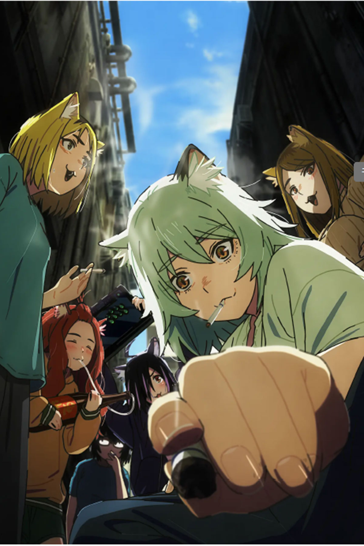 タバコ広告禁止のモータースポーツ界に喫煙シーン満載アニメ『ヤニねこ』コラボチーム誕生、今後の展開に期待する声