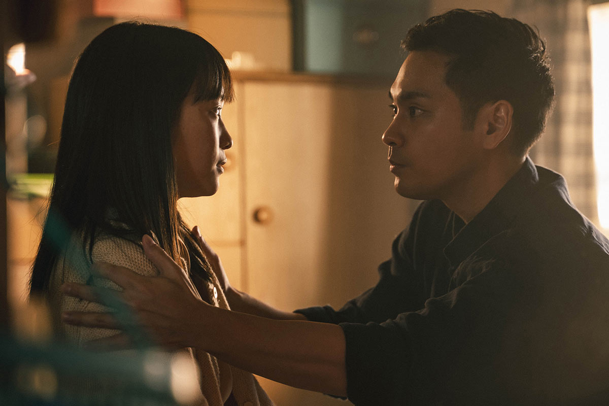 柳楽とは4度めの共演。「演技への熱量がすごくて圧倒されます」映画『RYUJI 竜二』は、10月30日（金）全国公開。出演：柳楽優弥、川栄李奈、萩原利久、JUNON（BE:FIRST）ほか／©2026「RYUJI」製作委員会