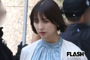 篠田麻里子、水色ドレスから黒ノースリーブへ変身…再婚を経て「ドロドロ系」で輝く“不惑のポーカーフェイス”