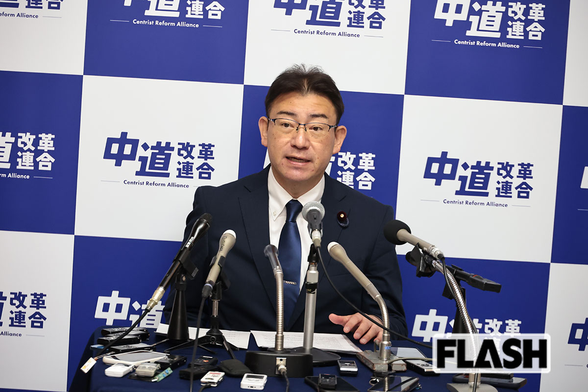 中道改革連合の代表を務める渡辺創衆院議員（写真・長谷川 新）