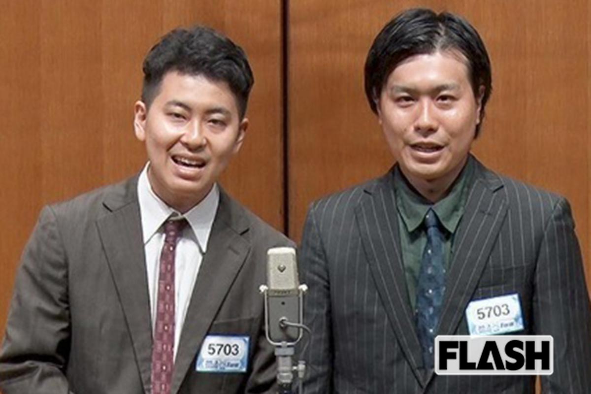 芸人として活動をしている宮迫博之の息子・マイケルジェニーの宮迫陸（左）。残念ながら『M-1グランプリ』は2回戦で敗退した（写真・『M-1グランプリ　公式サイト』より）